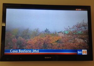 La webcam di Casa Bastiano sul TGR Rai