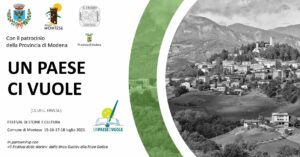 A Montese inizia il festival “Un paese ci vuole”