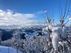 La Befana ha portata la neve!