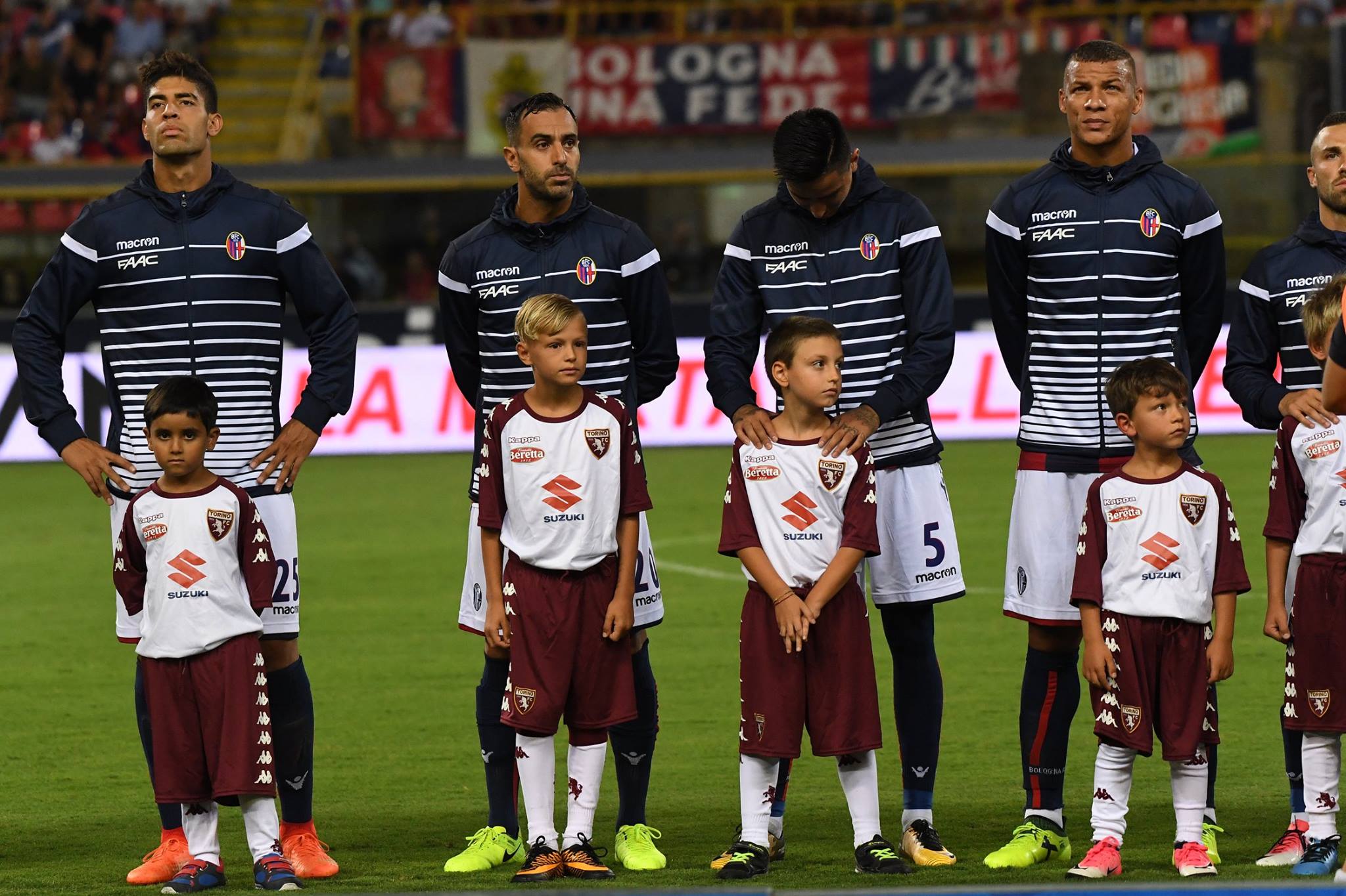 Bologna - Torino 1-1 Cinni in campo