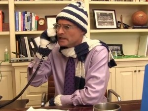 Perché non fare anche da noi un bel video per annunciare la chiusura delle scuole per neve?