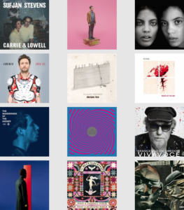 Cosa ho ascoltato in tutto questo tempo