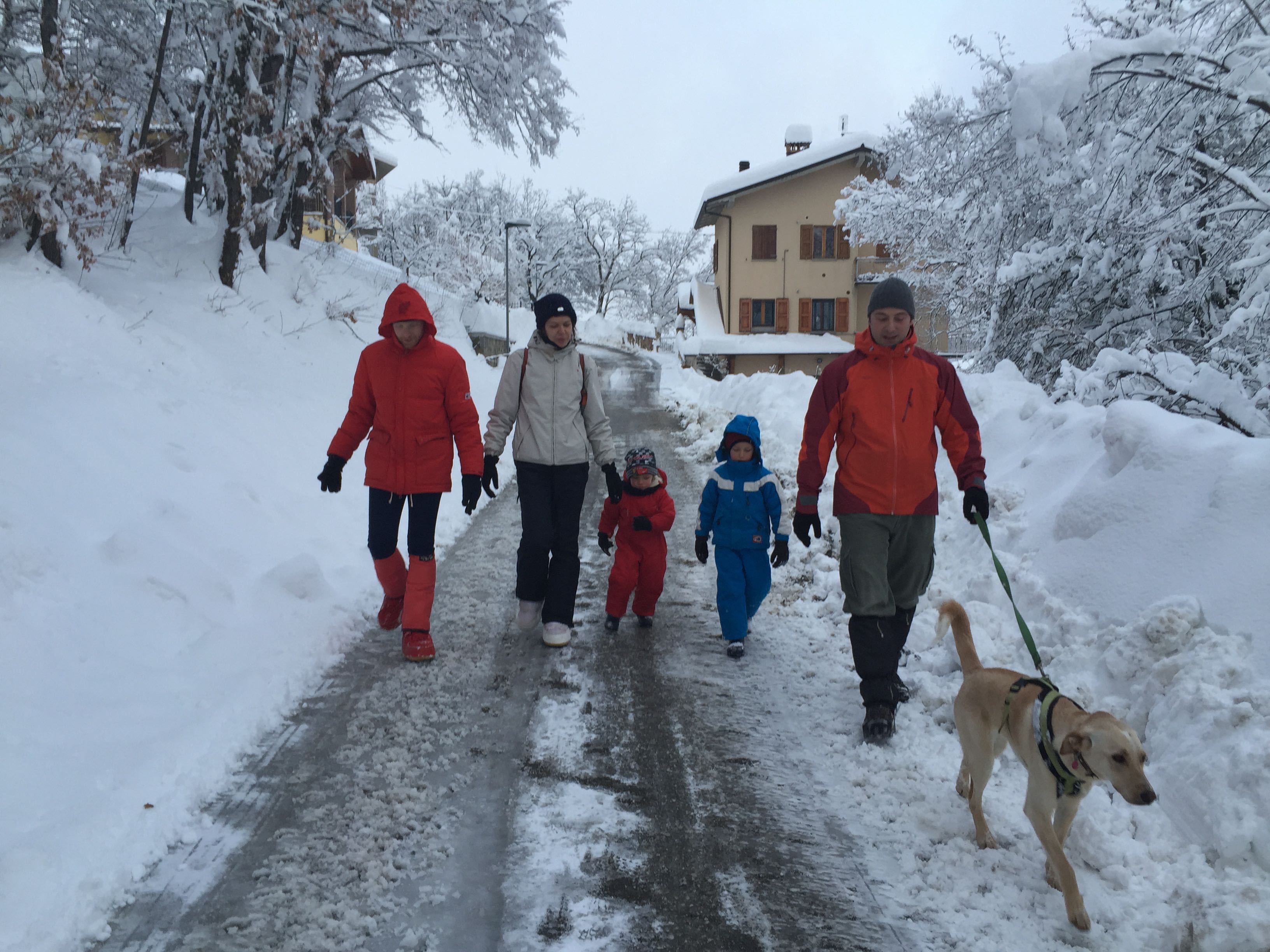 Nevicata Montese 7 febbraio 2015