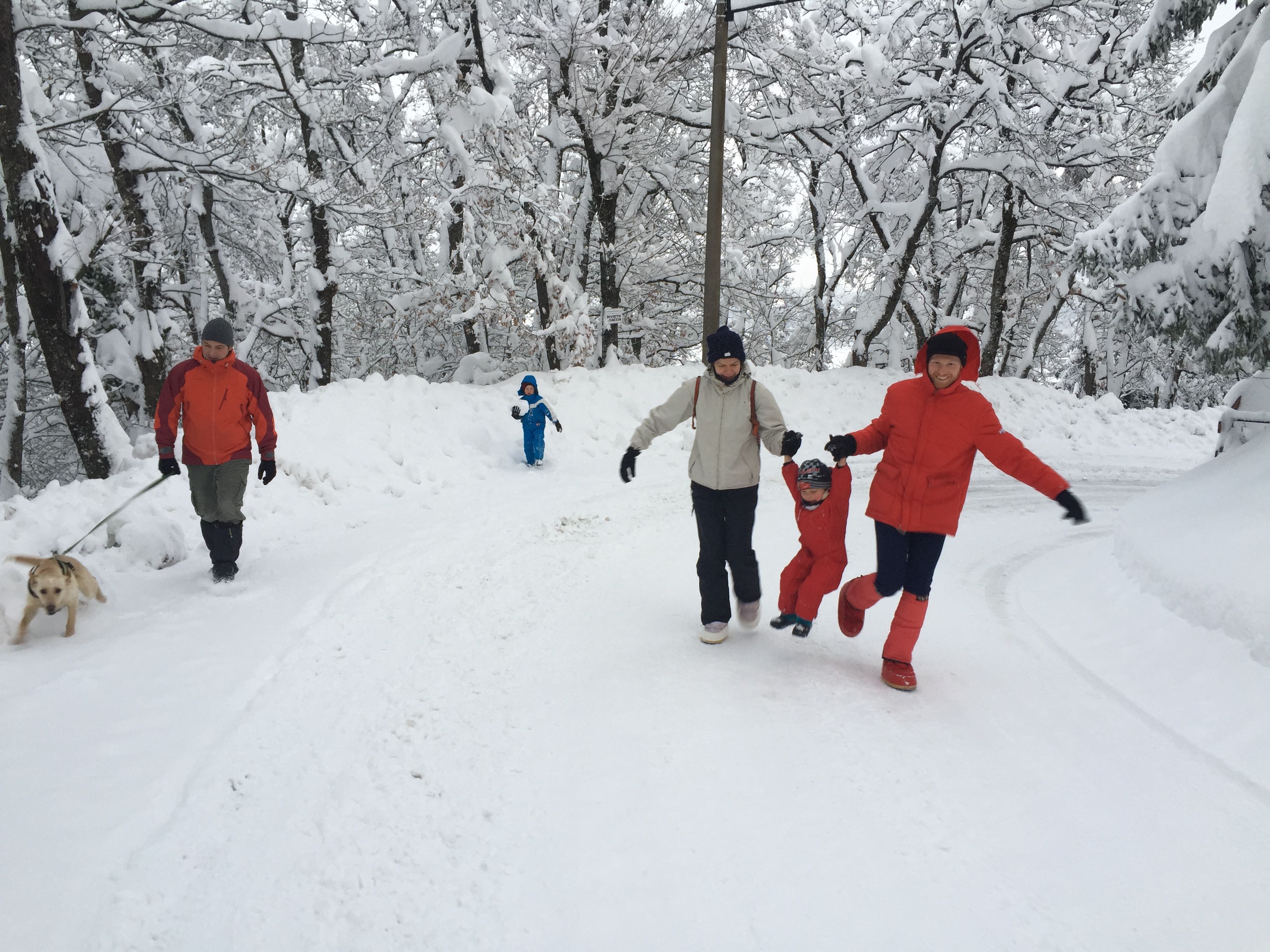 Nevicata Montese 7 febbraio 2015