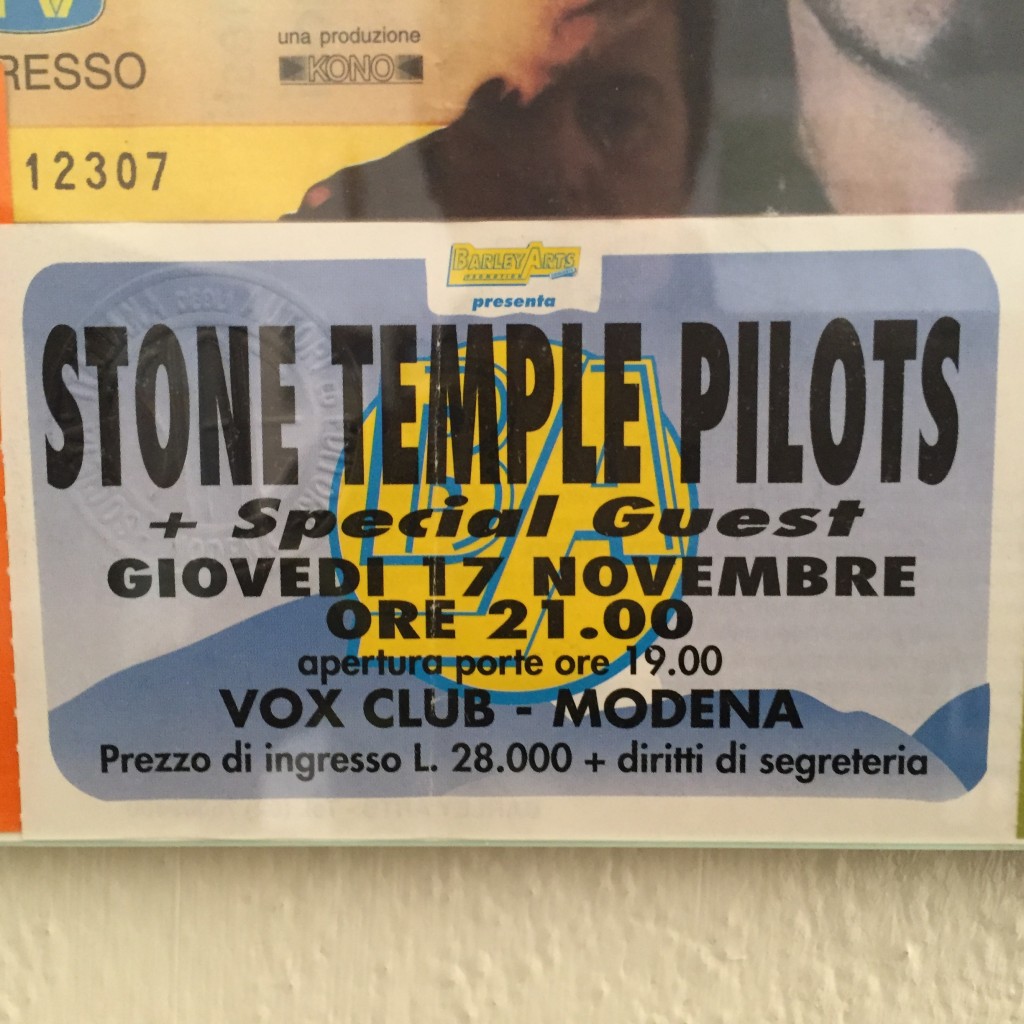 Concerto Stone Temple Pilots Vox