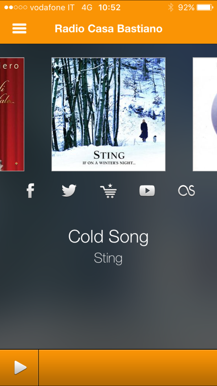 App Radio Casa Bastiano iOS 4