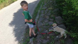 Due passi con Taddeo e Luce è già stanca