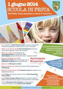 1 giugno 2014 Scuola in festa a Montese