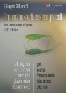 L'importanza di essere piccoli 2016