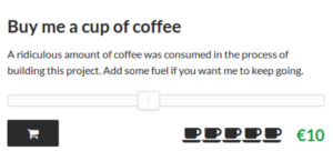 Buy me a cup of coffee