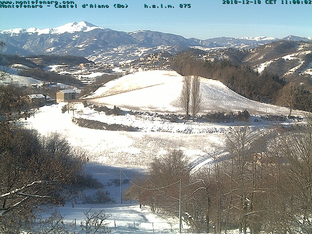 Webcam Montefenaro 18 dicembre 2018