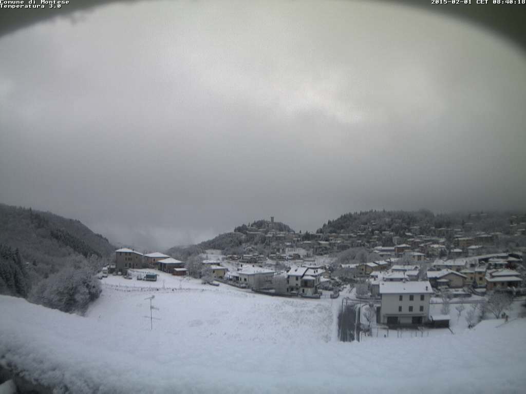 Webcam Comune di Montese 1 febbraio 2015