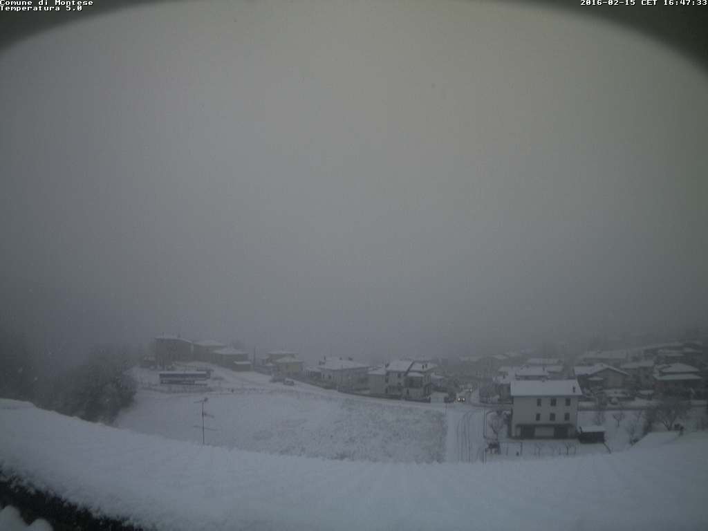 Webcam Comune di Montese 15/2/16