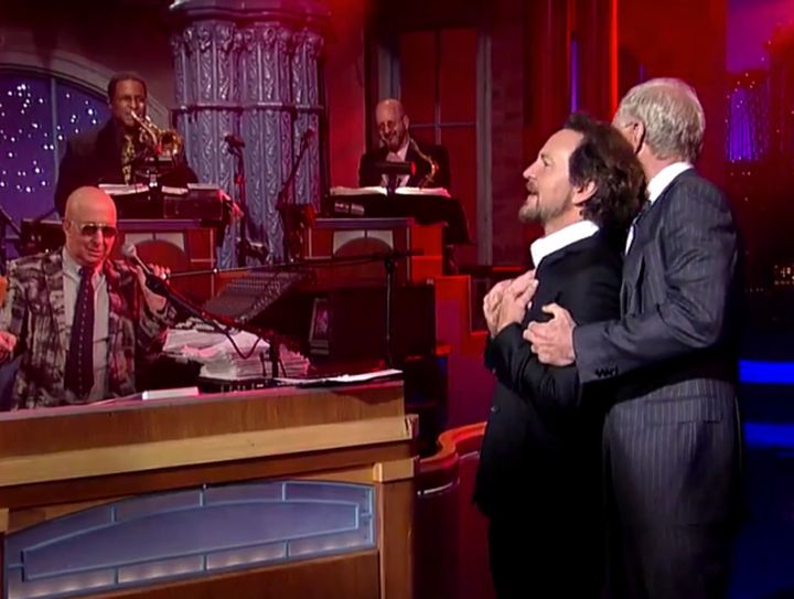eddie vedder - david letterman
