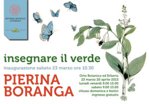 Cosa succede sabato 20 aprile all’Orto Botanico di Bologna?