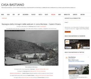Le webcam di Montese e Castel d’Aiano
