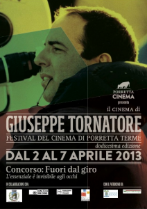 Porretta Film Festvial 2013 Giuseppe Tornatore