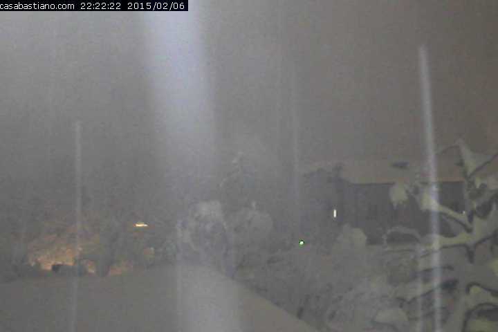 Webcam Casa Bastiano nevicata 6 febbraio 2015