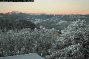 Neve Montese Casa Bastiano 25 gennaio 2014